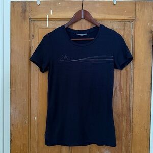 Icebreaker Tech Lite II Cadence Paths Graphic Size Medium